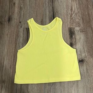Neon Yellow Tank Top